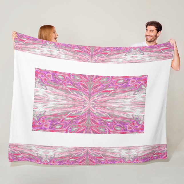 Drottning av fjärilarna 57 fleecefilt (På plats)