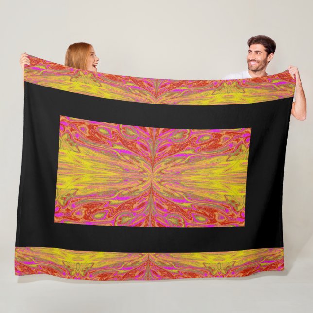 Drottning av fjärilarna 58 fleecefilt (På plats)