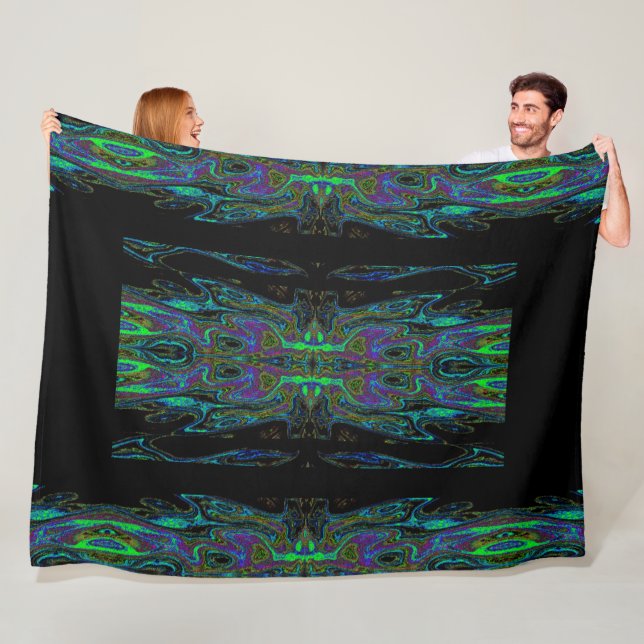 Drottning av fjärilarna 95 fleecefilt (På plats)