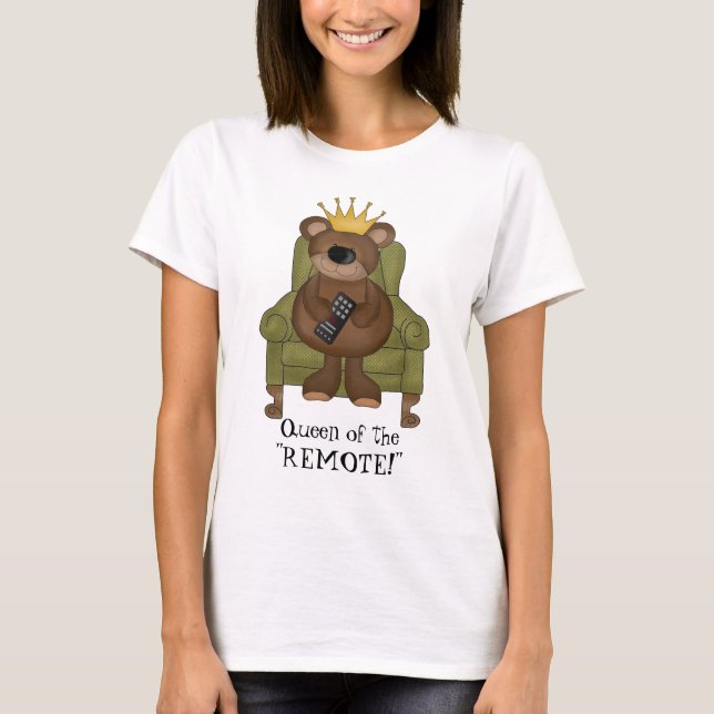 Drottning av fjärrt-shirt tee (Framsida)