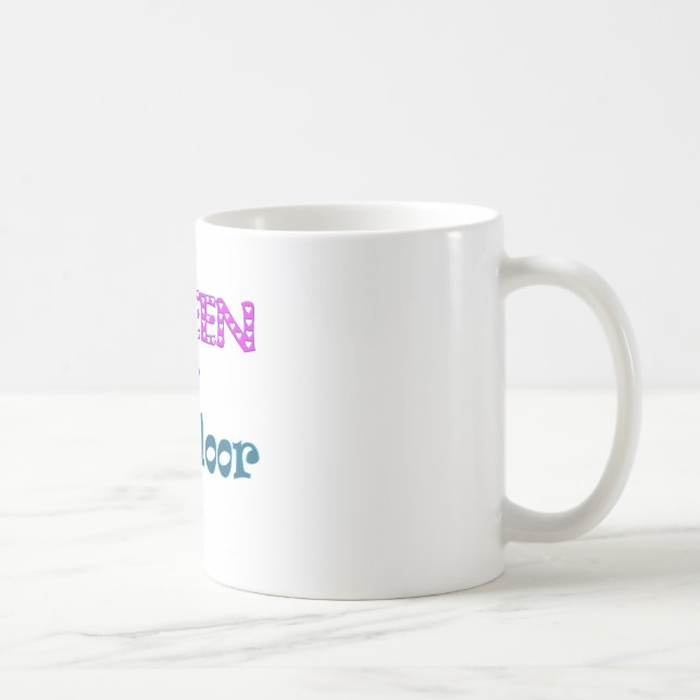 Drottning av golv kaffemugg (Höger)
