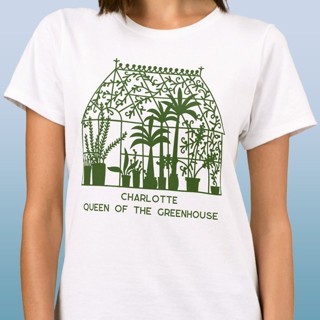 Drottning av Greenhouse-Personligens  T Shirt (Skapare uppladdad)