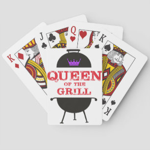 Drottning av grillen, Lila Krona Red Casinokort