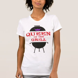 Drottning av grillen, Lila Krona Red T Shirt