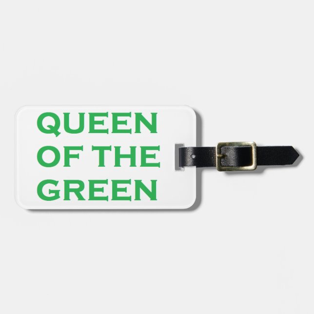 Drottning av grönten bagagebricka (Horisontell Framsida)