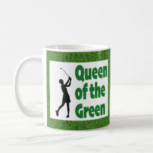 Drottning av Gröntens golf Kaffemugg
