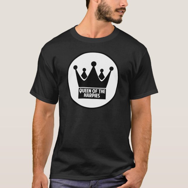 Drottning av harpiesna tee shirt (Framsida)