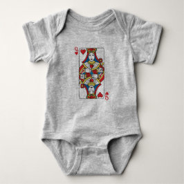 Drottning av Hearts Baby One-Biet T Shirt