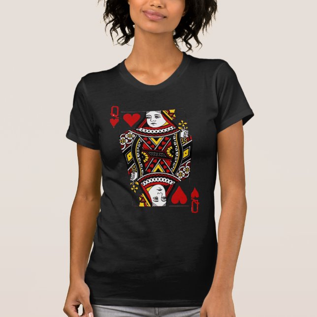 Drottning av hjärtaT-tröja Tee Shirt (Framsida)