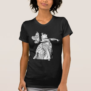 Drottning av hjärtor - av med henne som är head! tee shirt