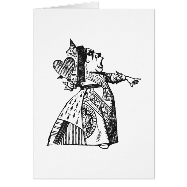 Drottning av hjärtor OBS kort (Framsidan)