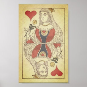 Drottning av hjärtor poster