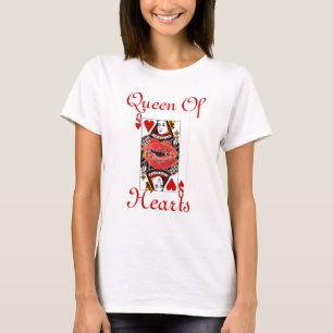 Drottning av hjärtor t-shirt