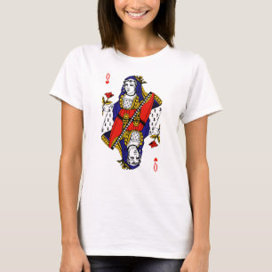 Drottning av hjärtor t-shirt