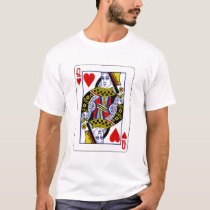 Drottning av hjärtor tee shirt