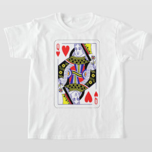 Drottning av höggradig grafik, spelkort t shirt