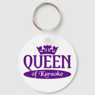 Drottning av Karaokekeychain Nyckelring