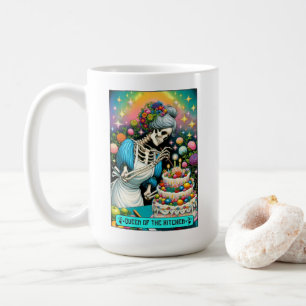 Drottning av kökets Tarotkortmugg Kaffemugg