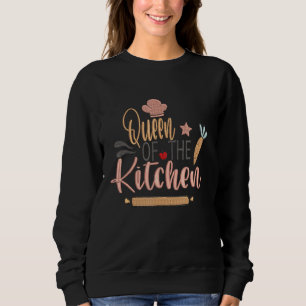 Drottning av kökskokaren Chef Hat Cook T Shirt