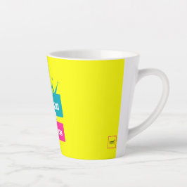 Drottning av kommsatte latte mugg