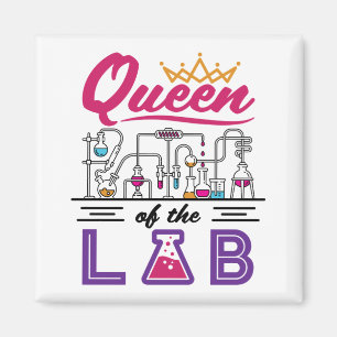Drottning av laboratorieteknikern Lab Magnet