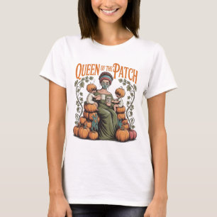 Drottning av lappen Mammy T-shirt Höst Pumpa