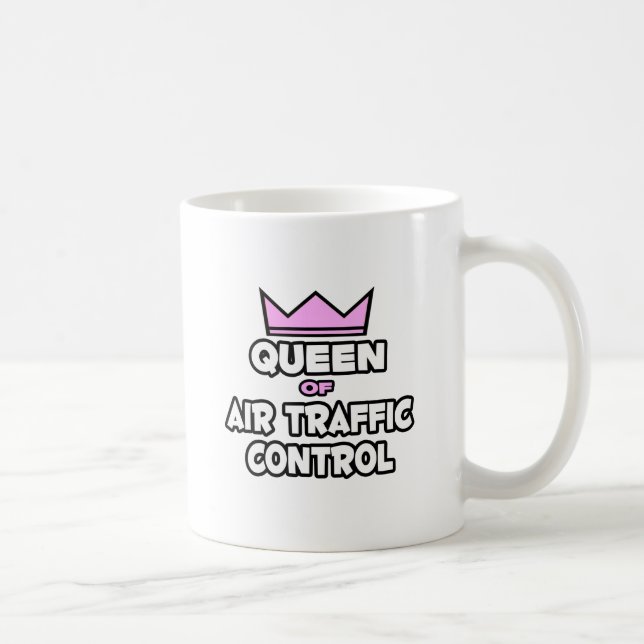 Drottning av Luft Traffic Control Kaffemugg (Höger)