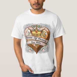 Drottning av mitt hjärta t-shirts