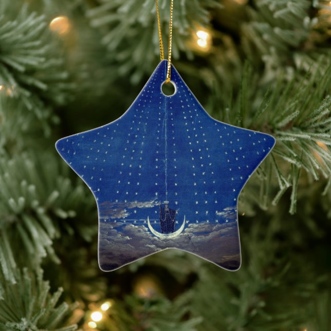 Drottning av Nattmozart Magic Flute Zauberflö te Julgransprydnad Keramik (Träd)