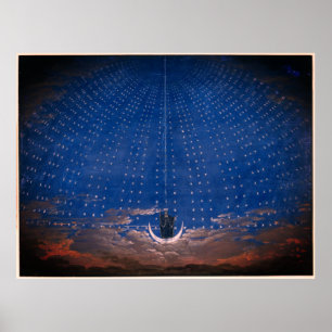 Drottning av Nattmozart Magic Flute Zauberflö te Poster