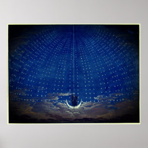 Drottning av Nattmozart Magic Flute Zauberflö te Poster
