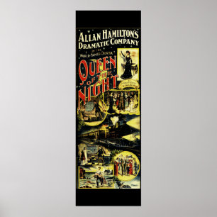 Drottning av nattoperan poster