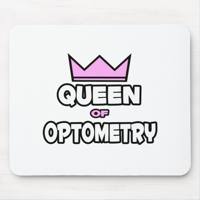 Drottning av Optometry Musmatta (Framsidan)