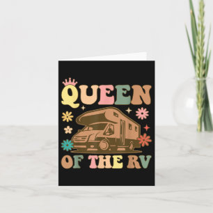 Drottning av Rv-kampanjen drottning Female Camper Kort