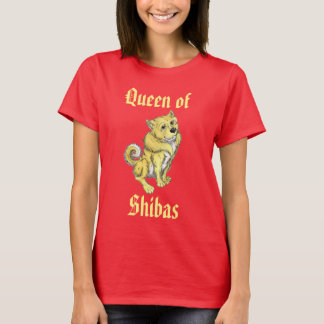 Drottning av Shibas T Shirt