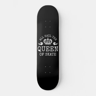 Drottning av Skate Old School Skateboard Bräda 21,6 Cm
