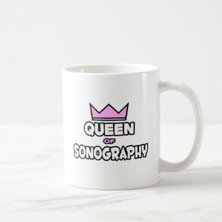 Drottning av Sonography Kaffemugg