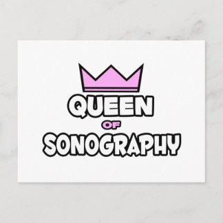 Drottning av Sonography Vykort