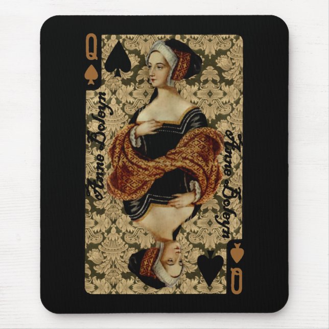 Drottning av spadar Mousepad Musmatta (Framsidan)