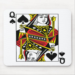 Drottning av spadar Mousepad Musmatta
