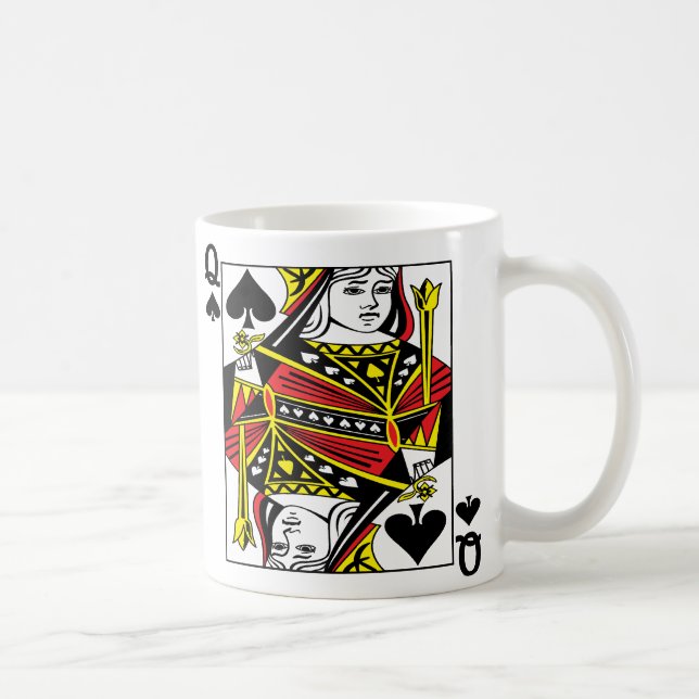 Drottning av spademuggen kaffemugg (Höger)
