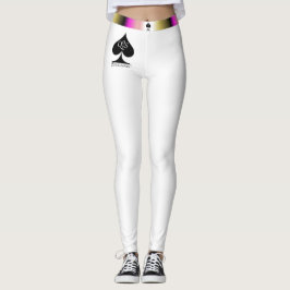 Drottning av Spades Leggings Hotfru Sexy QoS Stil