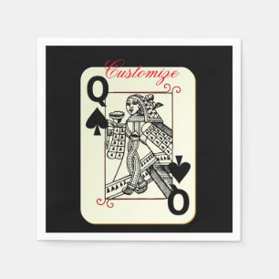 Drottning av Spades Thunder_Cove Pappersservett