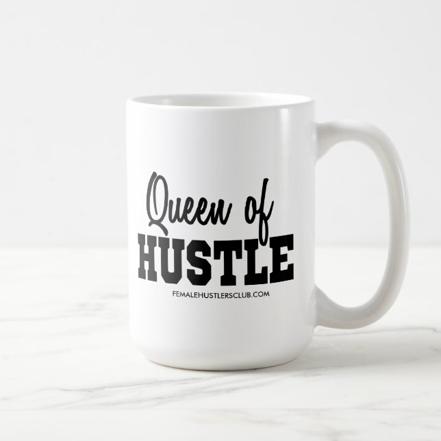 DROTTNING AV SVINDLARE - Entreprenörers kaffemugg (Höger)