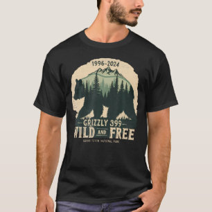 Drottning av Tetons Grizzly 399 Bear Älskare Natio T Shirt