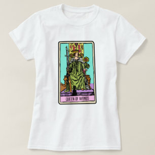 Drottning av Trollspö Tarot Card T Shirt