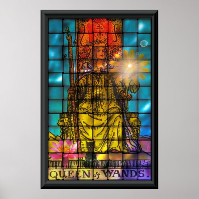 Drottning av trollspön poster (Framsidan)