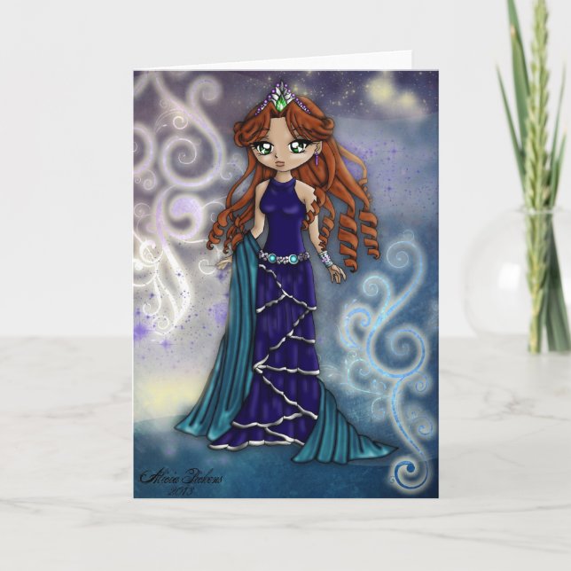 Drottning av Underworldhälsningkortet Kort (Framsida)