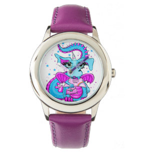 Drottning av Unicorns Dragon Girl's Watch Armbandsur