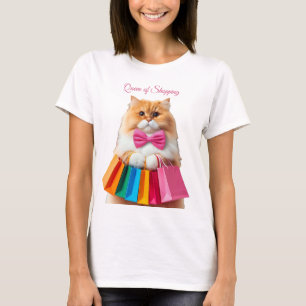 Drottning av varukatt t shirt